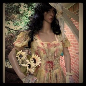 Custom Zombie Halloween Costume size M